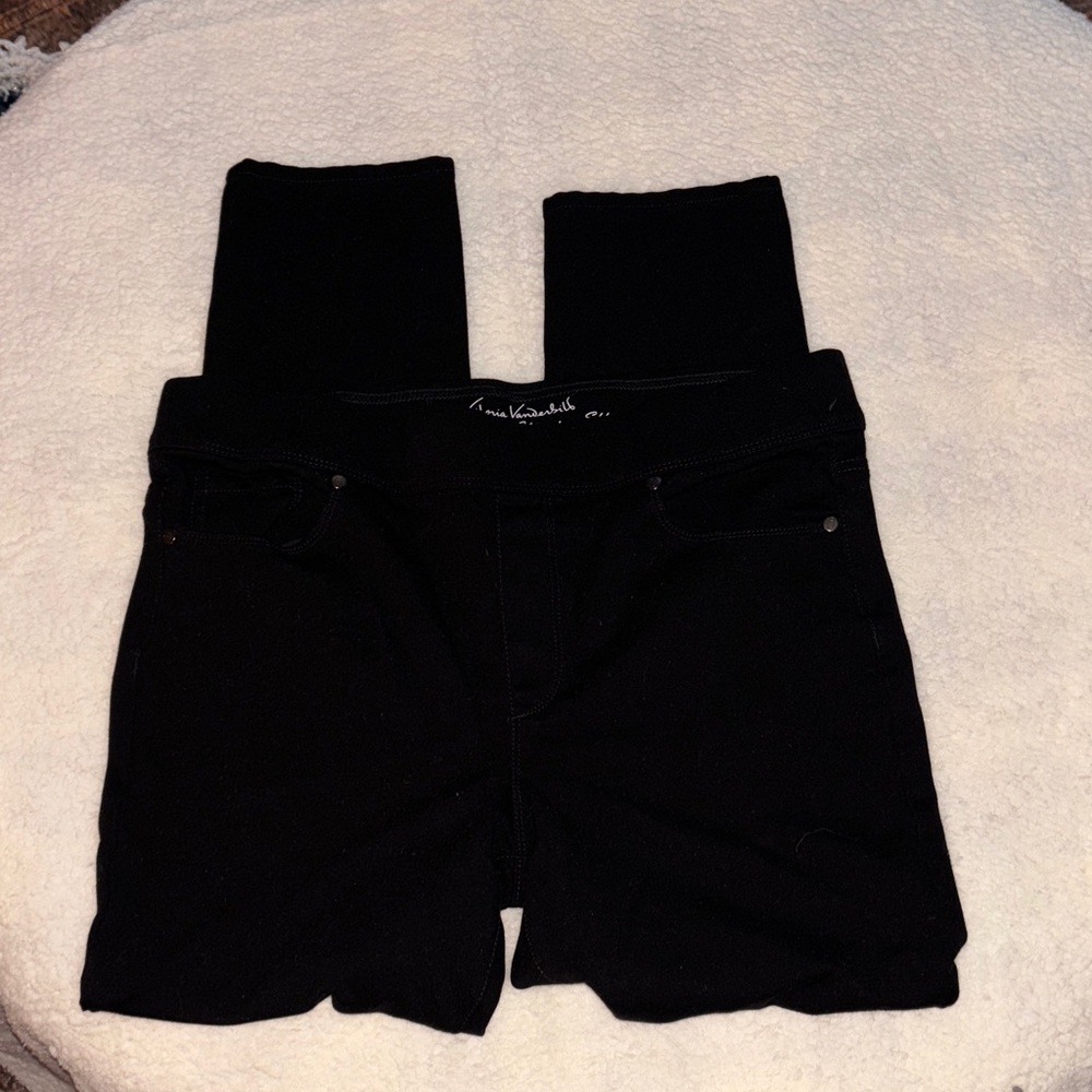 Gloria Vanderbilt Women's Black Skinny Jeans